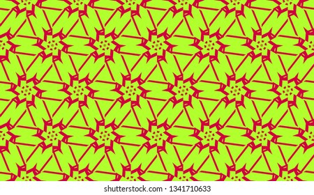 Curved line in triangles style. Vector illustration. For interior wallpaper, smart design, fashion print