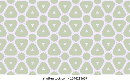 Curved line in triangles style. Vector illustration. For interior wallpaper, smart design, fashion print