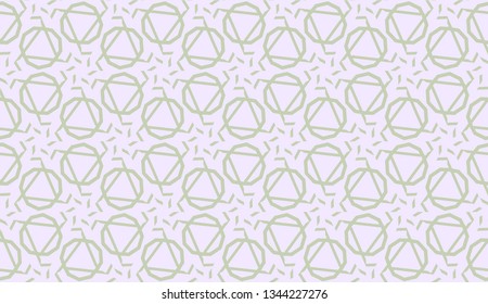 Curved line in triangles style. Vector illustration. For interior wallpaper, smart design, fashion print