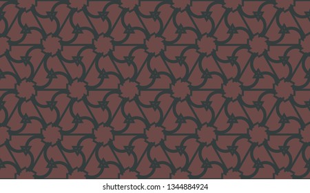 Curved line in triangles style. Vector illustration. For interior wallpaper, smart design, fashion print