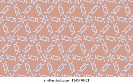 Curved line in triangles style. Vector illustration. For interior wallpaper, smart design, fashion print