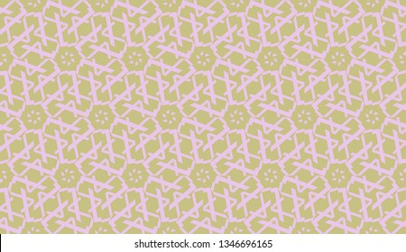 Curved line in triangles style. Vector illustration. For interior wallpaper, smart design, fashion print