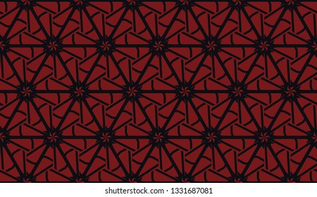 Curved line. Triangular style. Vector illustration. Vector. Smart business design. Cherry color.