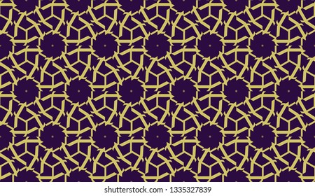 Curved line. Triangular style. Vector illustration