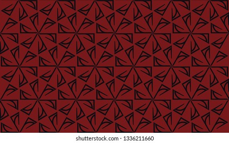 Curved line. Triangular style. Vector illustration. Vector. Smart business design. Cherry color.