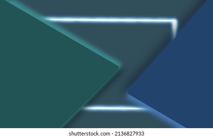 curved lines abstract background shining straight lines