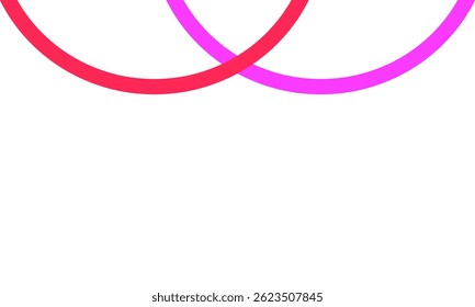 Curved lines birthday party decorations are colorful