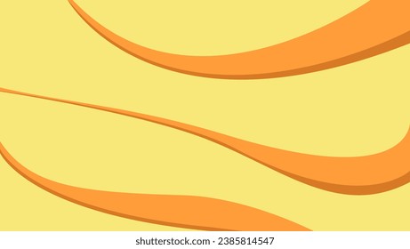 Curved lines composition abstract background