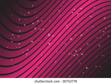 Curved lines  and glitters