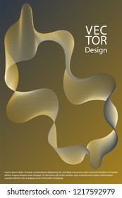 Curved lines ripple texture fluid geometric shapes abstract backgrounds, cover page layouts set. Curve wavy lines fiber blend gradients, flowing waves ripple. Cool curve intersecting lines texture.