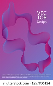 Curved lines ripple texture fluid geometric shapes abstract backgrounds, cover page layouts set. Curve wavy lines fiber blend gradients, flowing waves ripple. Cool curve intersecting lines texture.