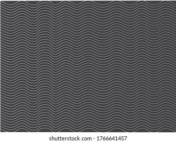 Curved lines in waves on a dark gray background