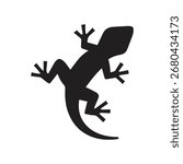 Curved lizard tail house symbol ideal for eco lodges and nature home projects