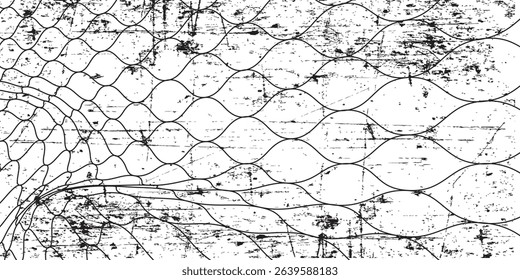 Curved net pattern. Seamless design for sportswear or equipment like soccer goals, volleyball nets, basketball hoops, hockey nets, and athletic gear. vector ilustartion