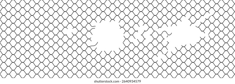 Curved net pattern. Seamless design for sportswear or equipment like soccer goals, volleyball nets, basketball hoops, hockey nets, and athletic gear.