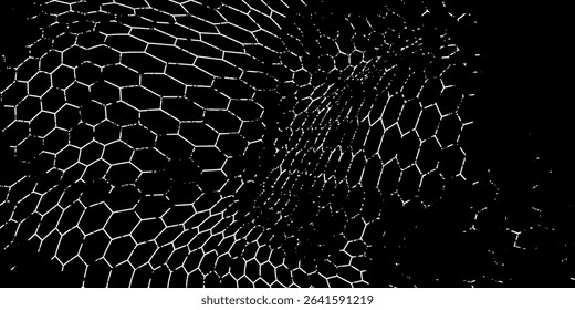 Curved net pattern. Seamless design for sportswear or equipment like soccer goals, volleyball nets, basketball hoops, hockey nets, and athletic gear. Vector net dynamic.Vector ilustartion