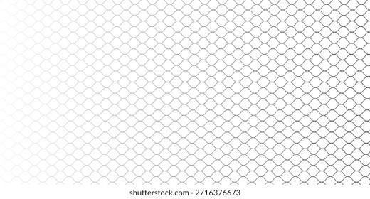 Patrón de red curva. Diseño sin costuras para ropa deportiva o equipo como porterías de fútbol, redes de voleibol, aros de baloncesto, redes de hockey y equipo deportivo