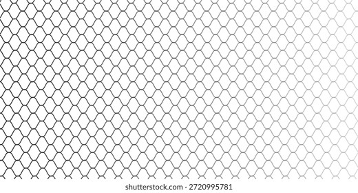 Curved net pattern. Seamless design for sportswear or equipment like soccer goals, volleyball nets, basketball hoops, hockey nets, and athletic gear