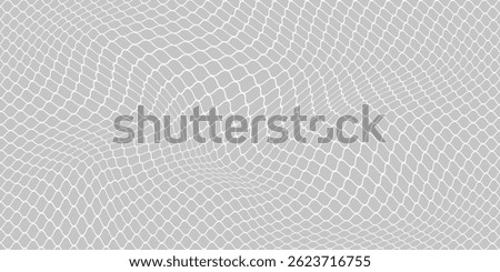 Curved net pattern. Seamless design for sportswear or equipment like soccer goals, volleyball nets, basketball hoops, hockey nets, and athletic gear. eps 10
