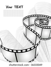 Curved photographic film
