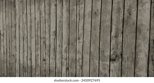 Curved pine wood texture. Pine texture. Vector illustration