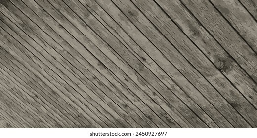 Curved pine wood texture. Pine texture. Vector illustration