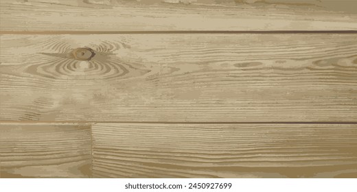 Curved pine wood texture. Pine texture. Vector illustration