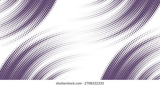 A curved purple ink vector line pack. Long, rounded hand-drawn brush strokes, highlighted text, frames, and circles. Modern Asian calligraphy.