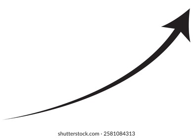 curved red arrow in upward direction png file type