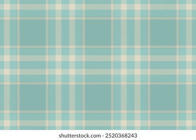 Padrão de cheque sem costura curvo, textura de tecido de casamento tartan. Vetor de pano de fundo têxtil xadrez em cores pastel e luz.