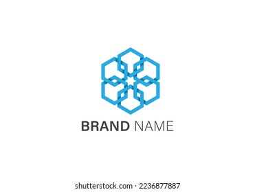 curved shapes abstract triangle color logo ,vector logo template for business company, Technology media logotype logo, play media
