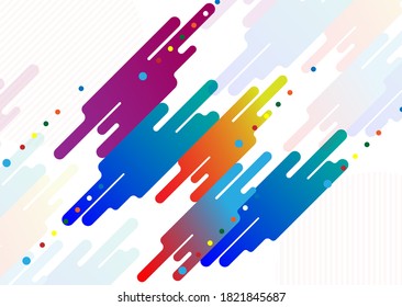 curved shapes background eps 10