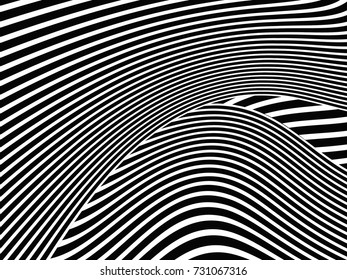 Curved Stripes .