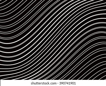 Curved Stripes . Abstract Stripes . Vector Stripes . Lines Stripes .Background Stripes 