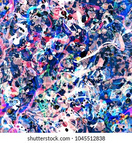 Curved stripes, blots. Like marble pattern. Seamless texture Abstract vector background for web page, banners backdrop, fabric, home decor, wrapping