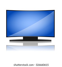 Curved tv