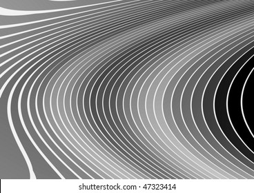 Curved vector lines  background
