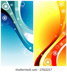 curves abstract background