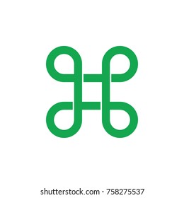 curves object infinity design logo vector