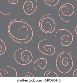 Curves pattern in simple scandinavian style  scrap booking, fabric and web design