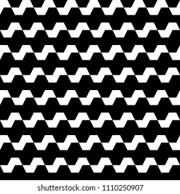 Curves. Zigzag figures. Repeated broken lines background. Wavy motif. Grate wallpaper. Grid backdrop. Digital paper, page fills, web design, textile print ornament. Seamless modern abstract pattern.