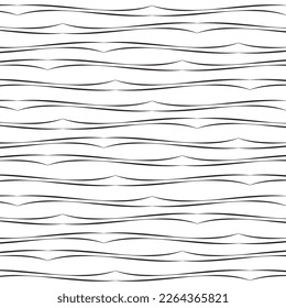 Curvilinear grid pattern, seamless vector background.