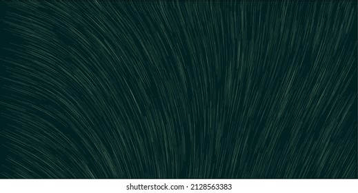 Curving Lines, Striped Pattern - Digitally Generated Dark Abstract Background in Editable Vector Format