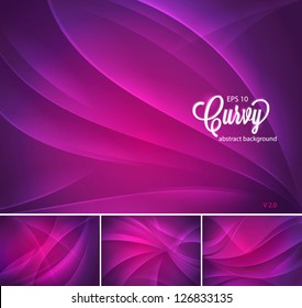 Curvy Abstract Background
