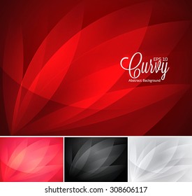 Curvy abstract background