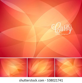 Curvy abstract background. Suitable for your design element and web background