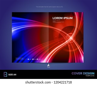 Curvy Light Trails in Vector