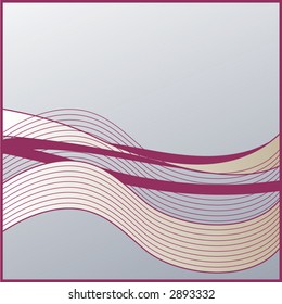 curvy lines background vector