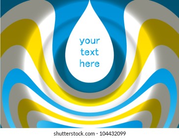 Curvy lines Modern Background Design