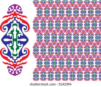 Curvy pattern